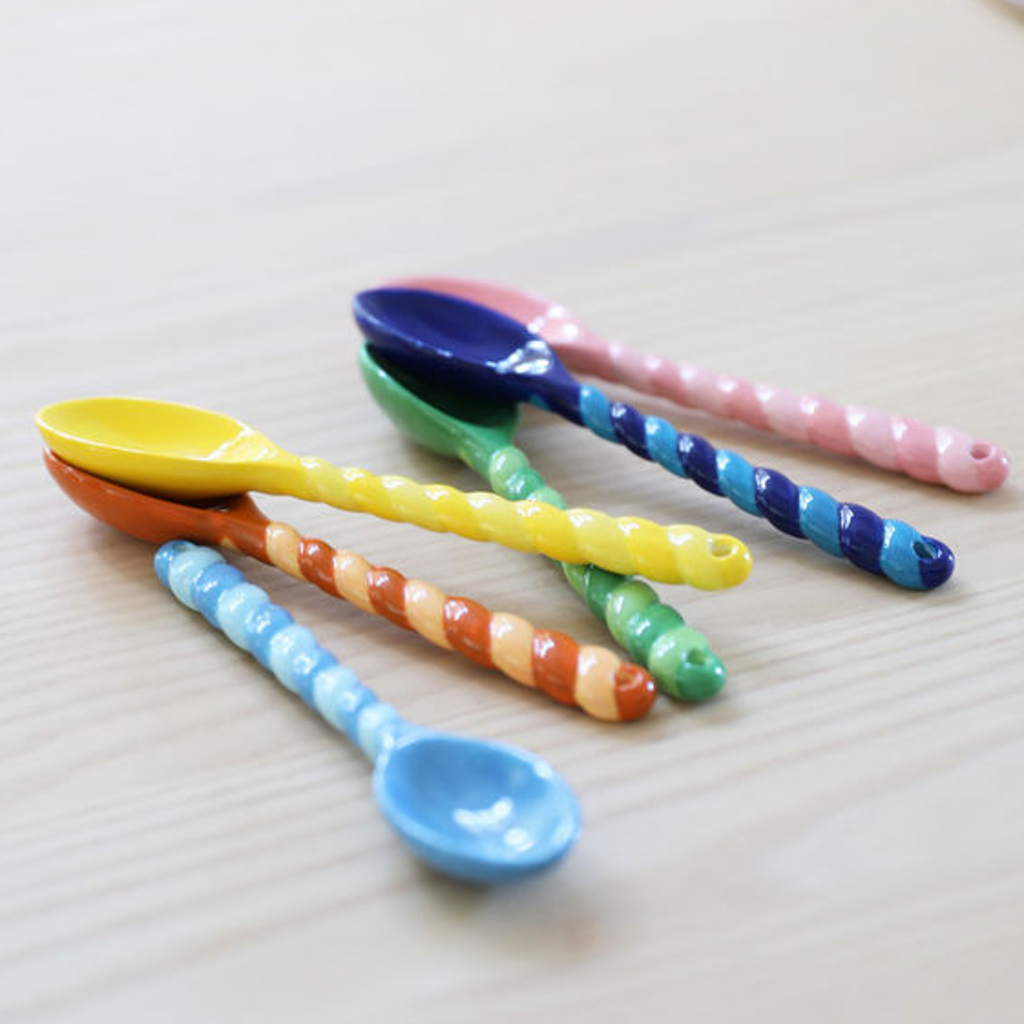 5 Tasses à Cappuccino Et 6 Cuillères De Verres à Café Service à Thé