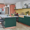 cuisine colorée moderne