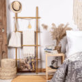 idées déco avec échelle en bois