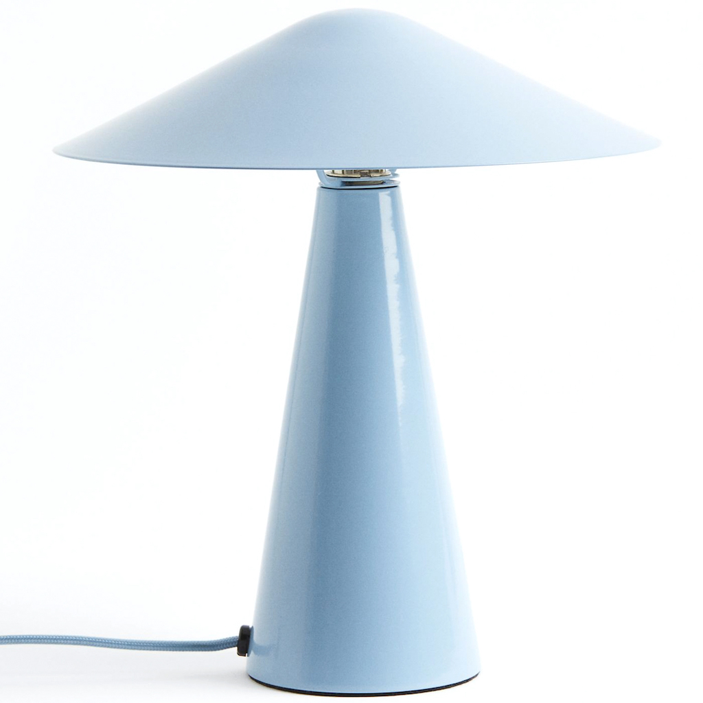 lampe bleu ciel