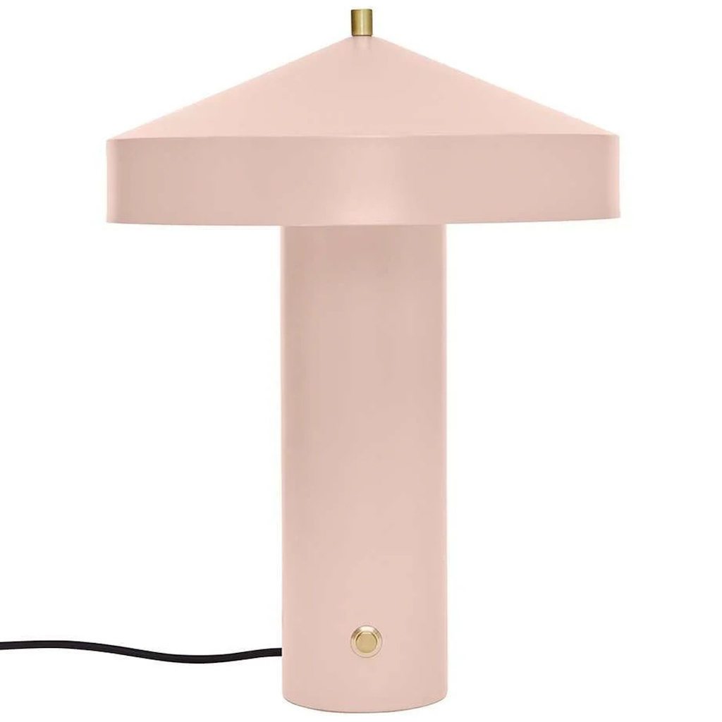 lampe rose pastel