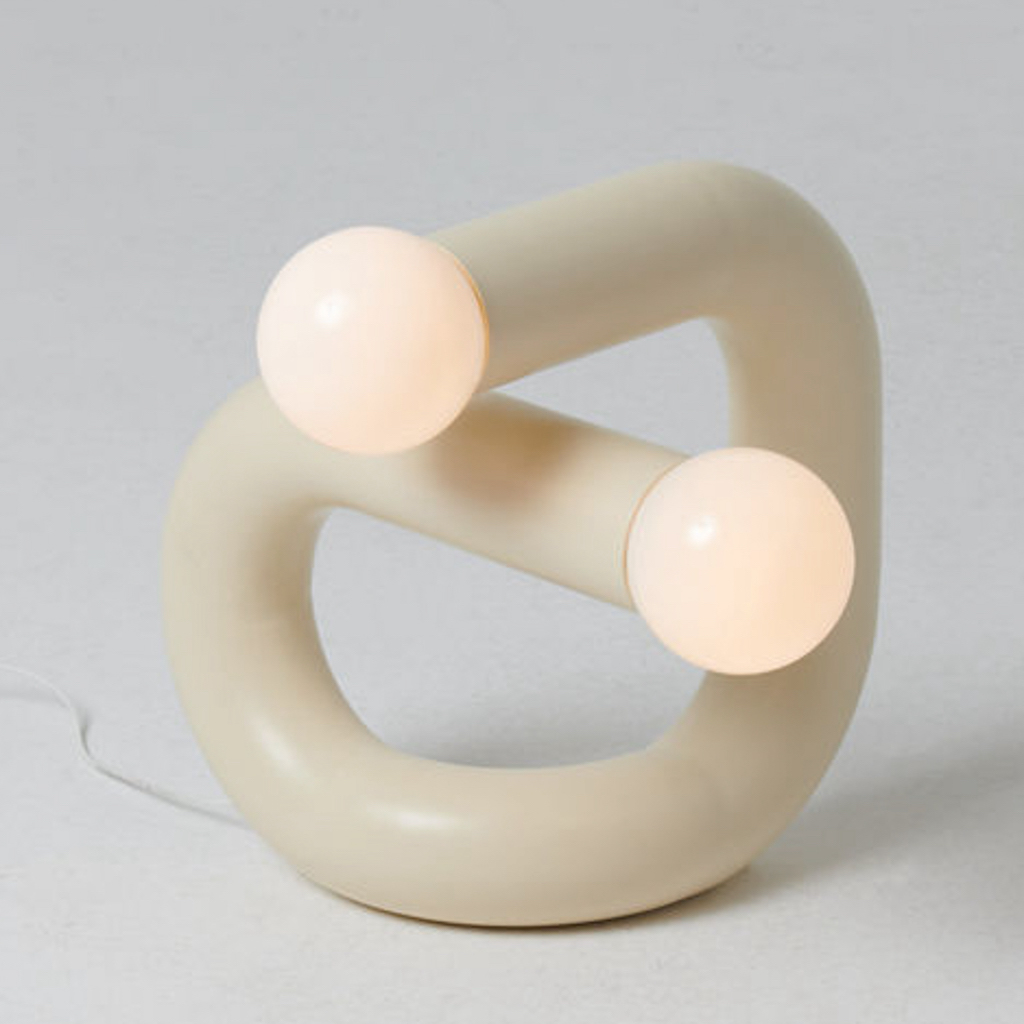 lampe tube et opaline design