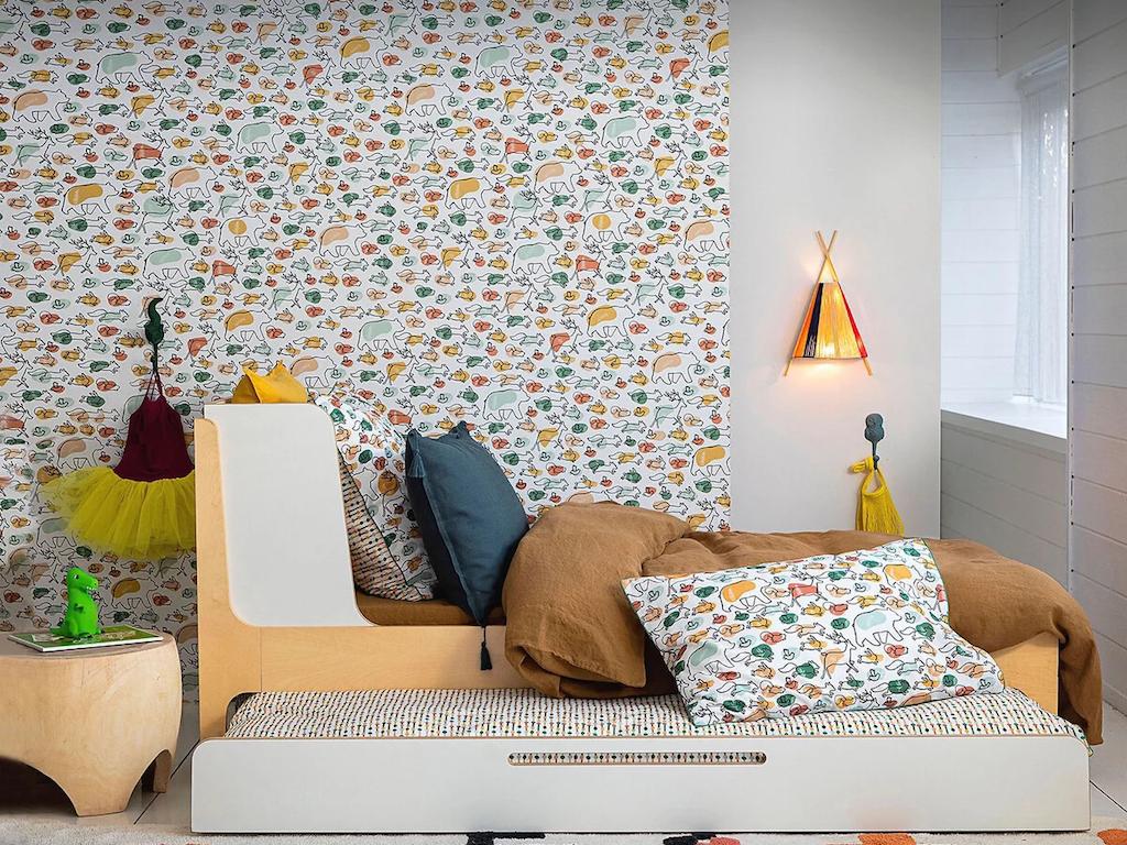 chambre enfant couleurs tendance