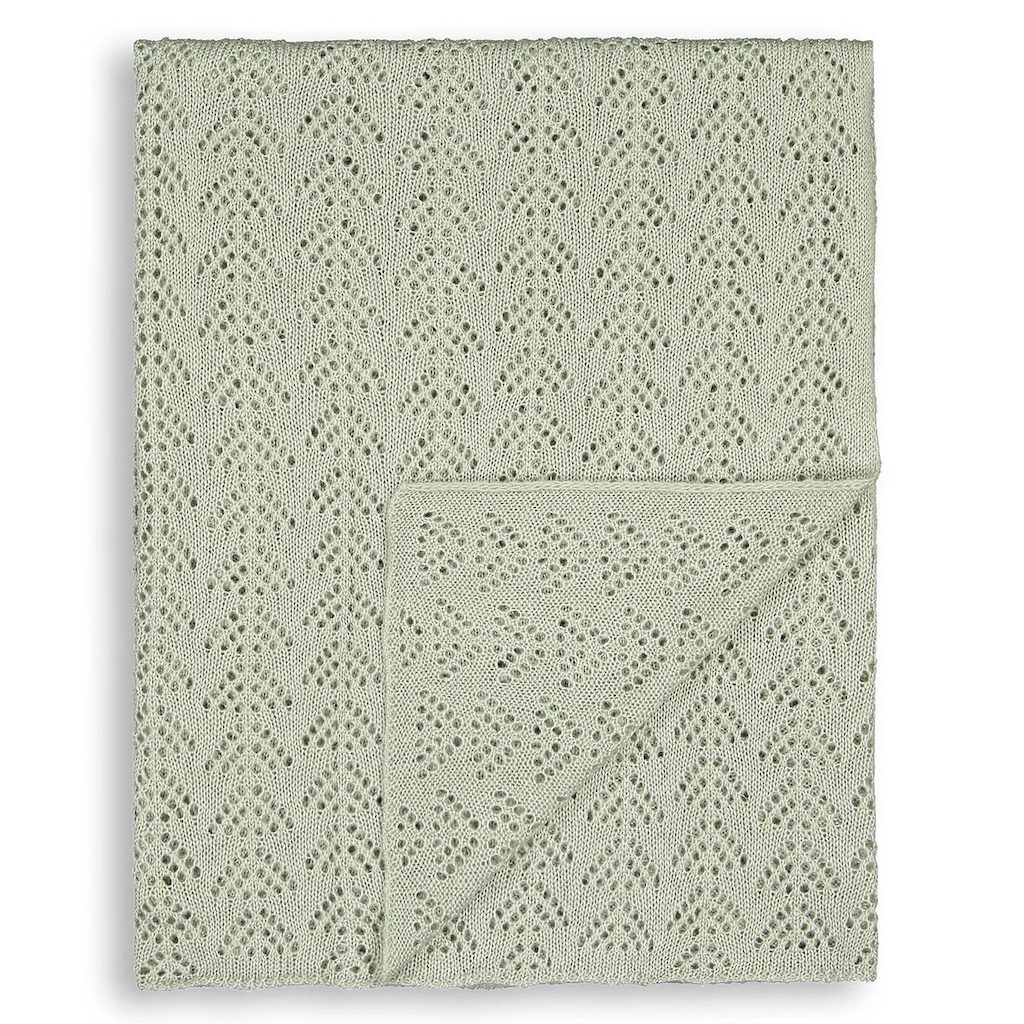 plaid ajouré vert sauge