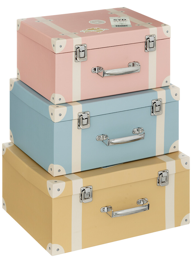 set de valises en carton enfant