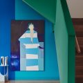 Une décoration contemporaine en bleu et vert - Joli Place