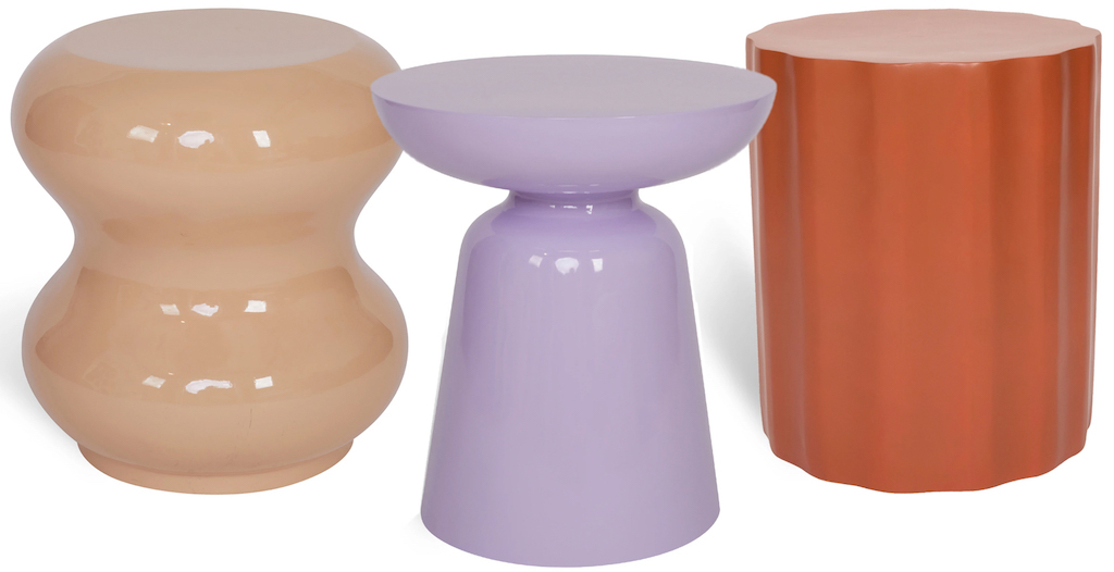 décoration lilas et orange