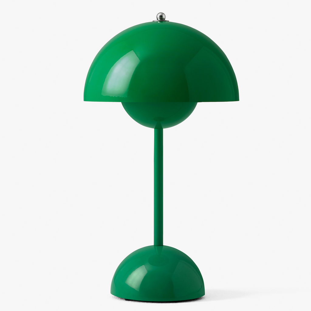 lampe design vert émeraude