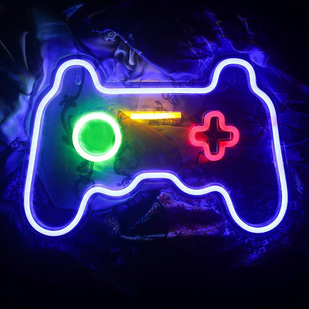 néon mural gaming