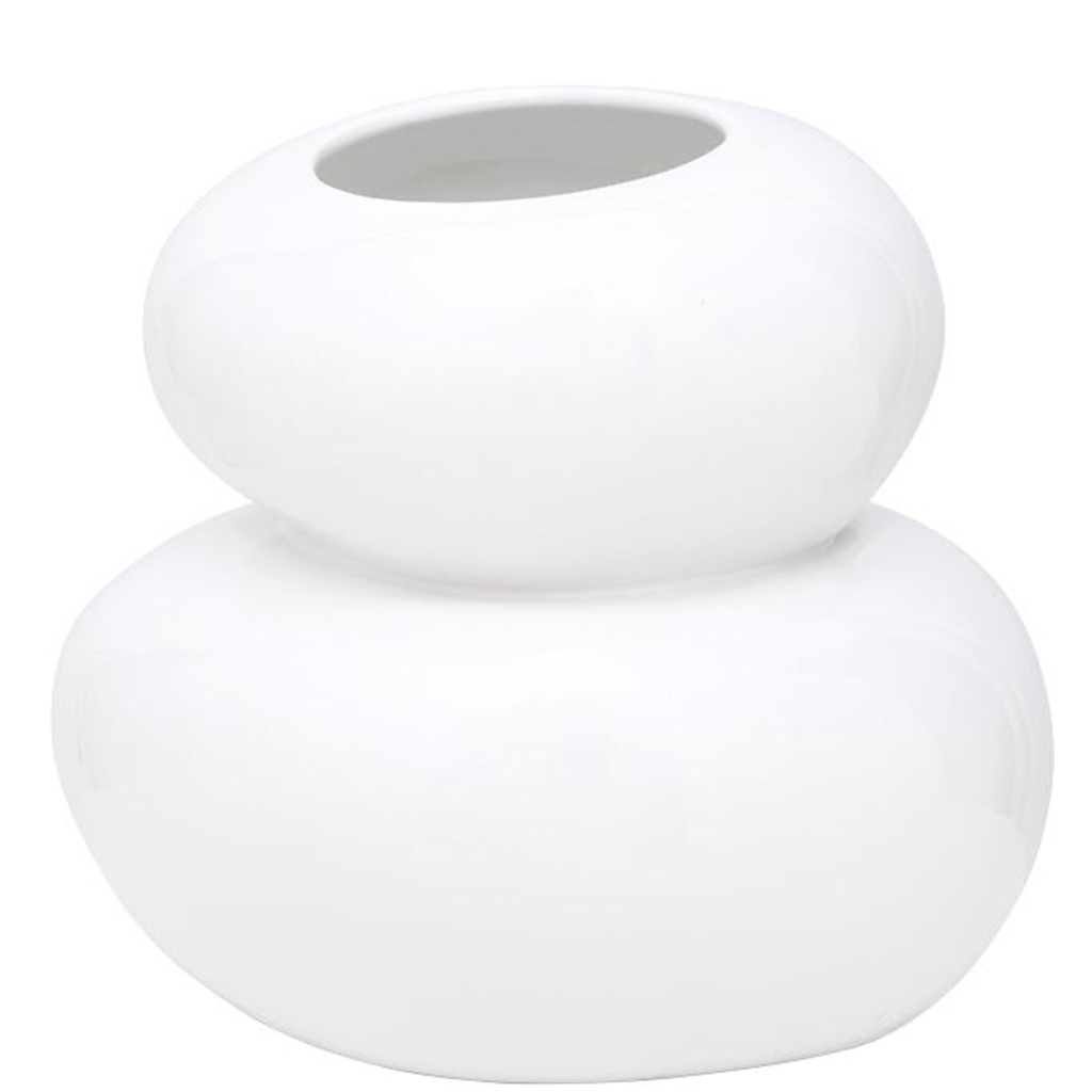 vase design blanc
