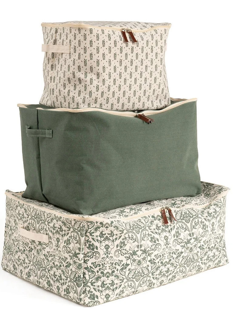 housse de rangement boite tissu