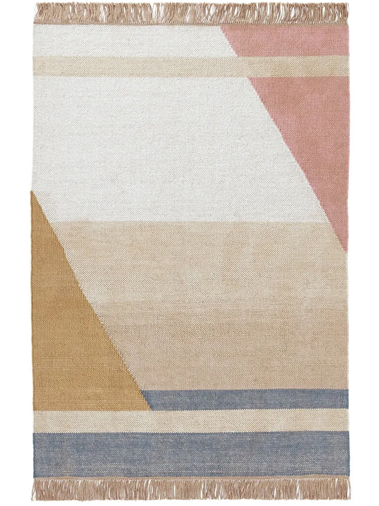 Où trouver un tapis en jute coloré - Joli Place