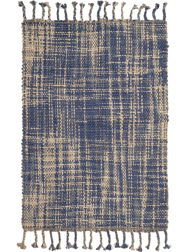 Où trouver un tapis en jute coloré - Joli Place
