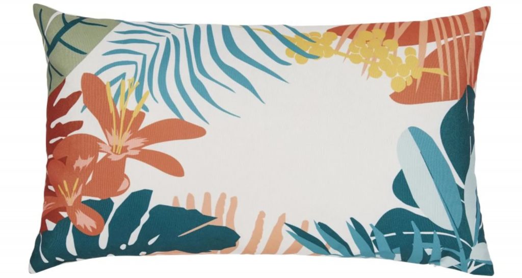 coussin d'extérieur pastel