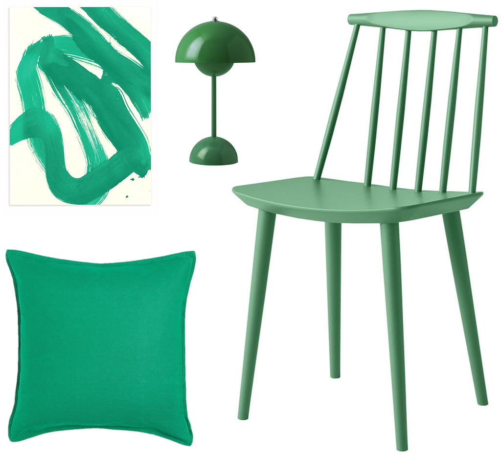 déco vert émeraude