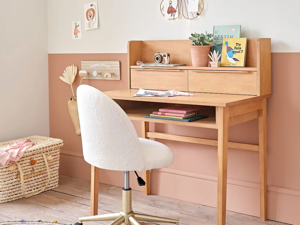 bureau enfant bois