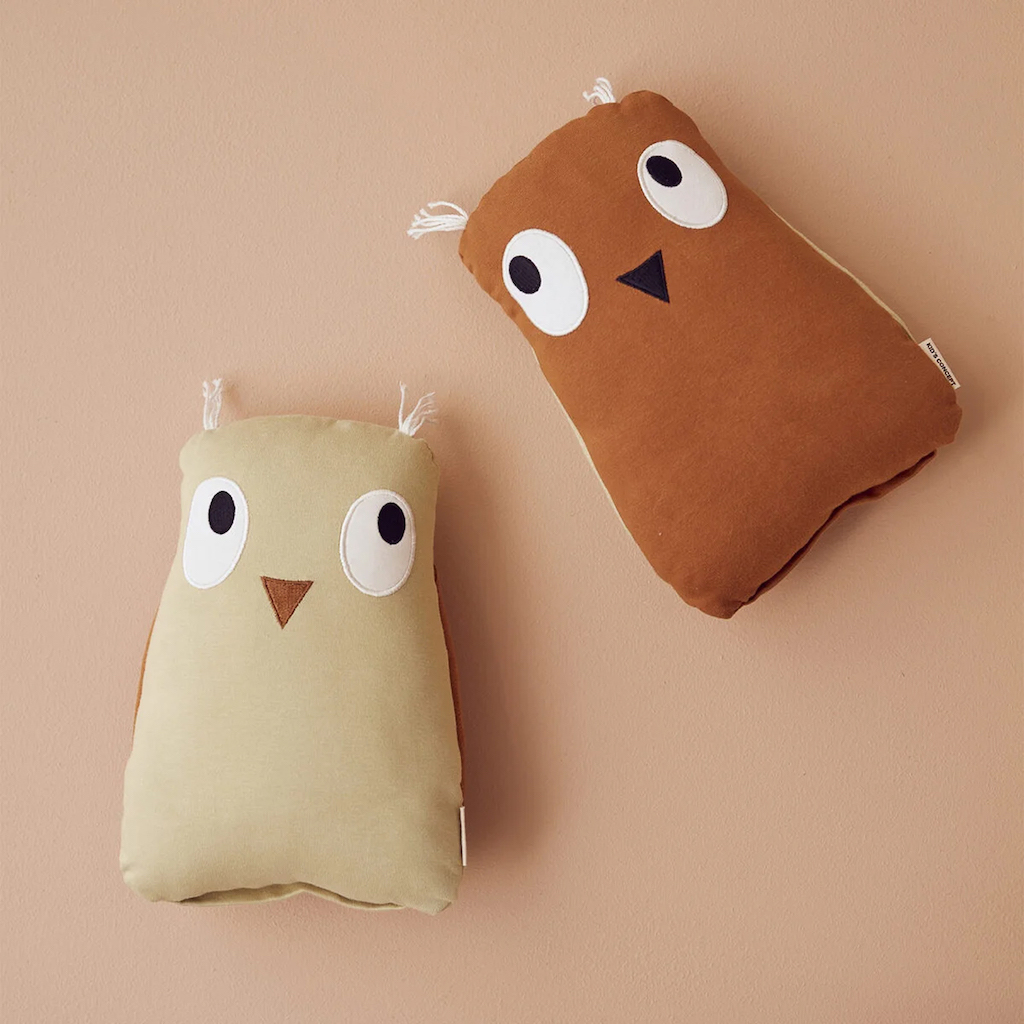 coussin hibou enfant