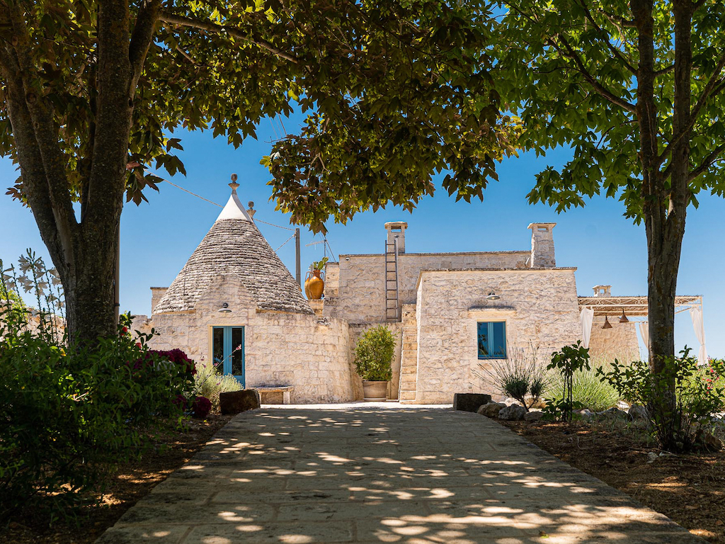 maison traditionnelle dans les Pouilles