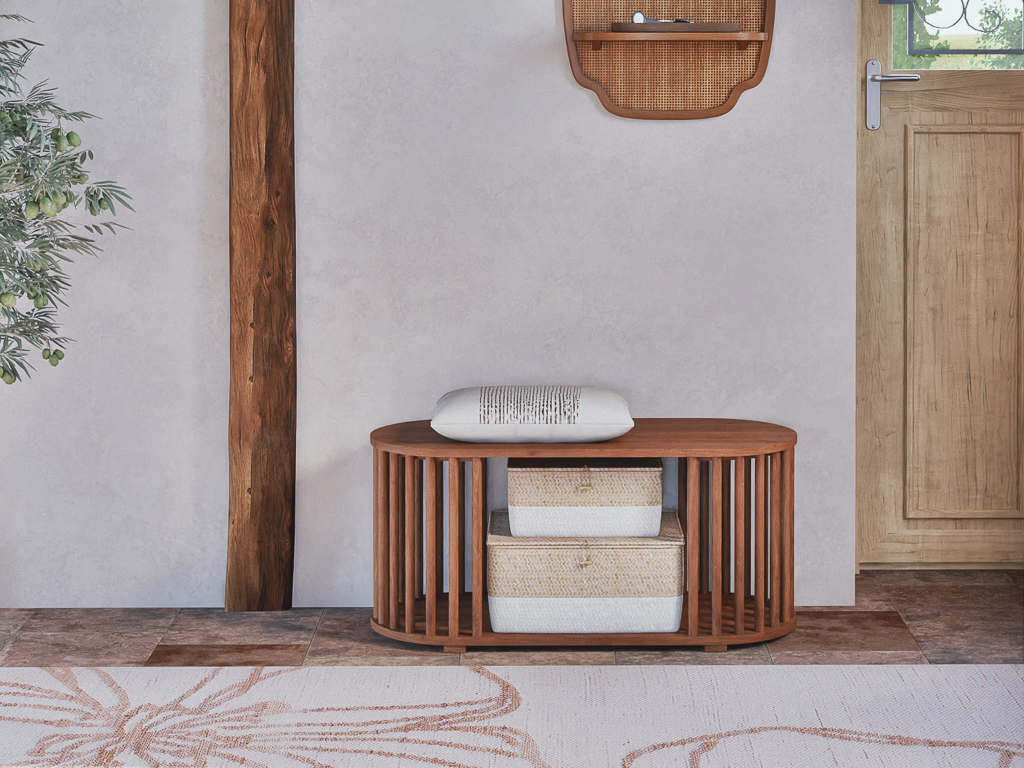 boîtes de rangement en fibres naturelles