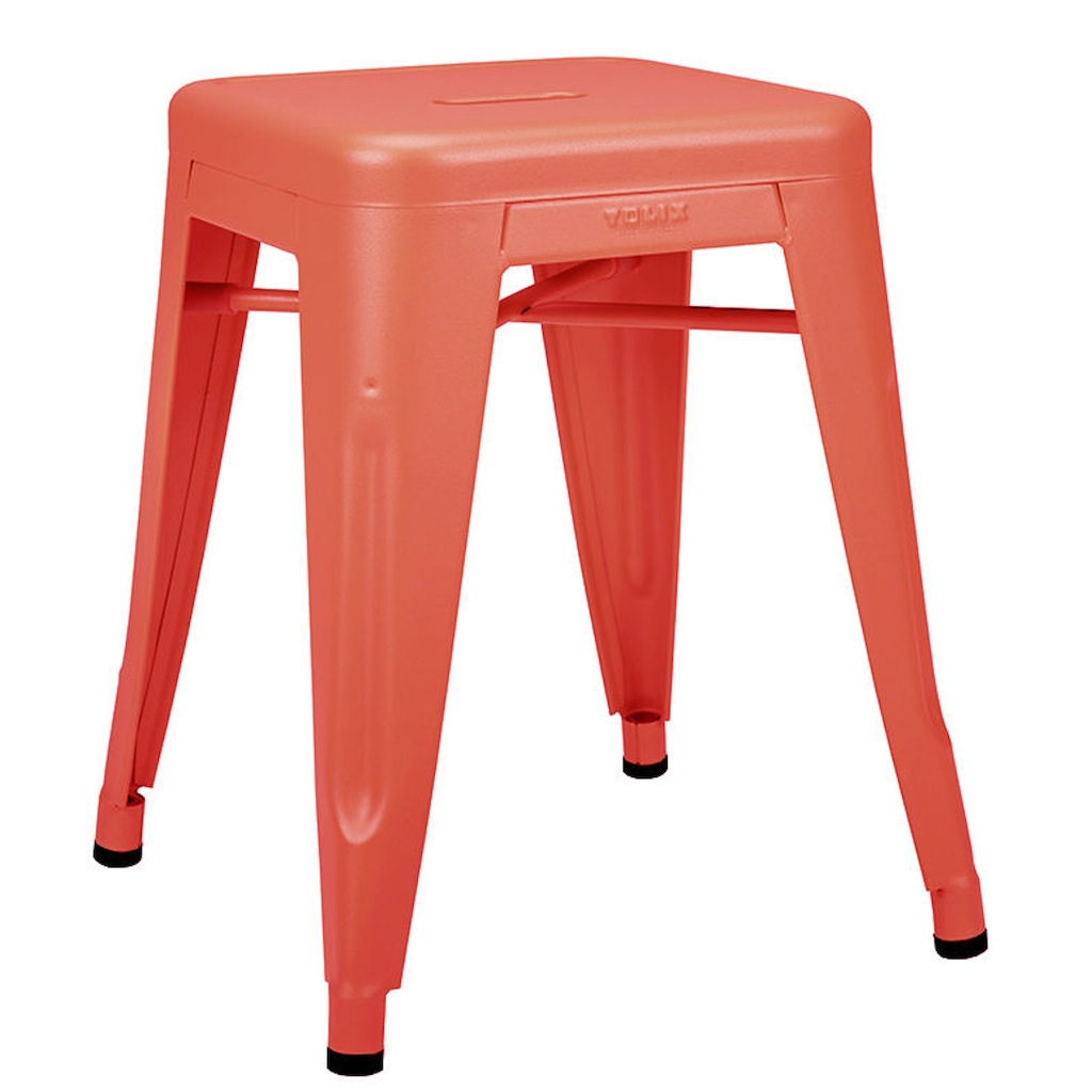 tabouret orange