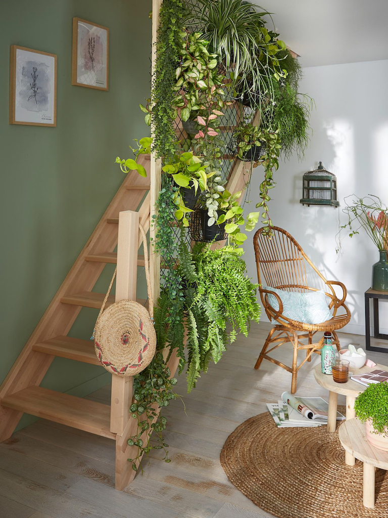 décorer une cage d'escalier