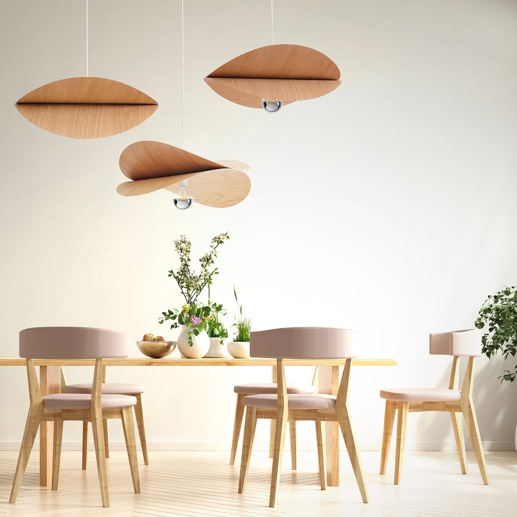 suspension design en bois