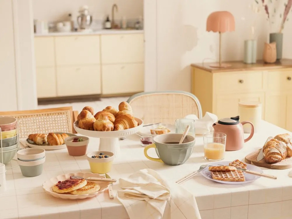 Vaisselle petit déjeuner