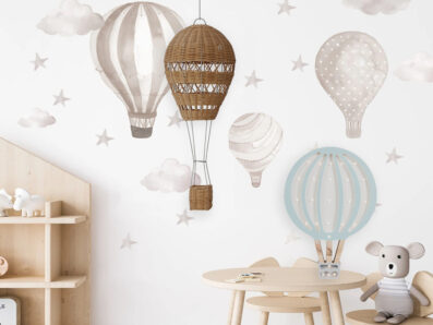 déco montgolfière enfant