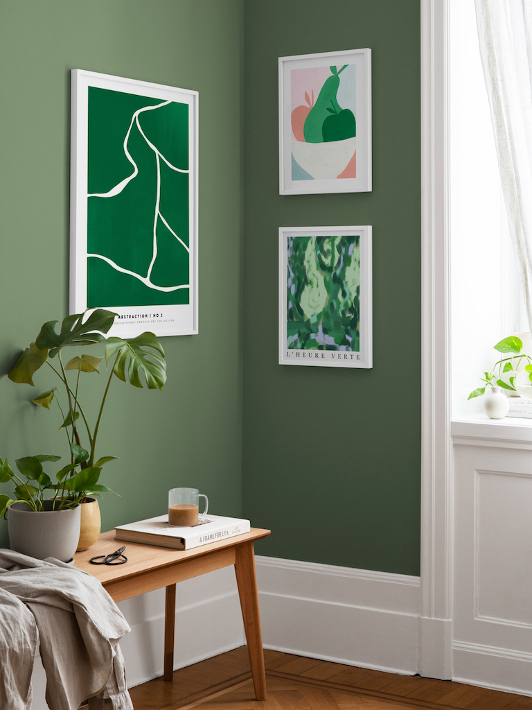 Comment décorer un angle de mur avec des cadres - Joli Place