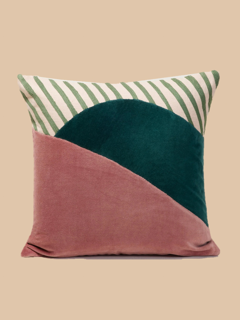 housse de coussin graphique