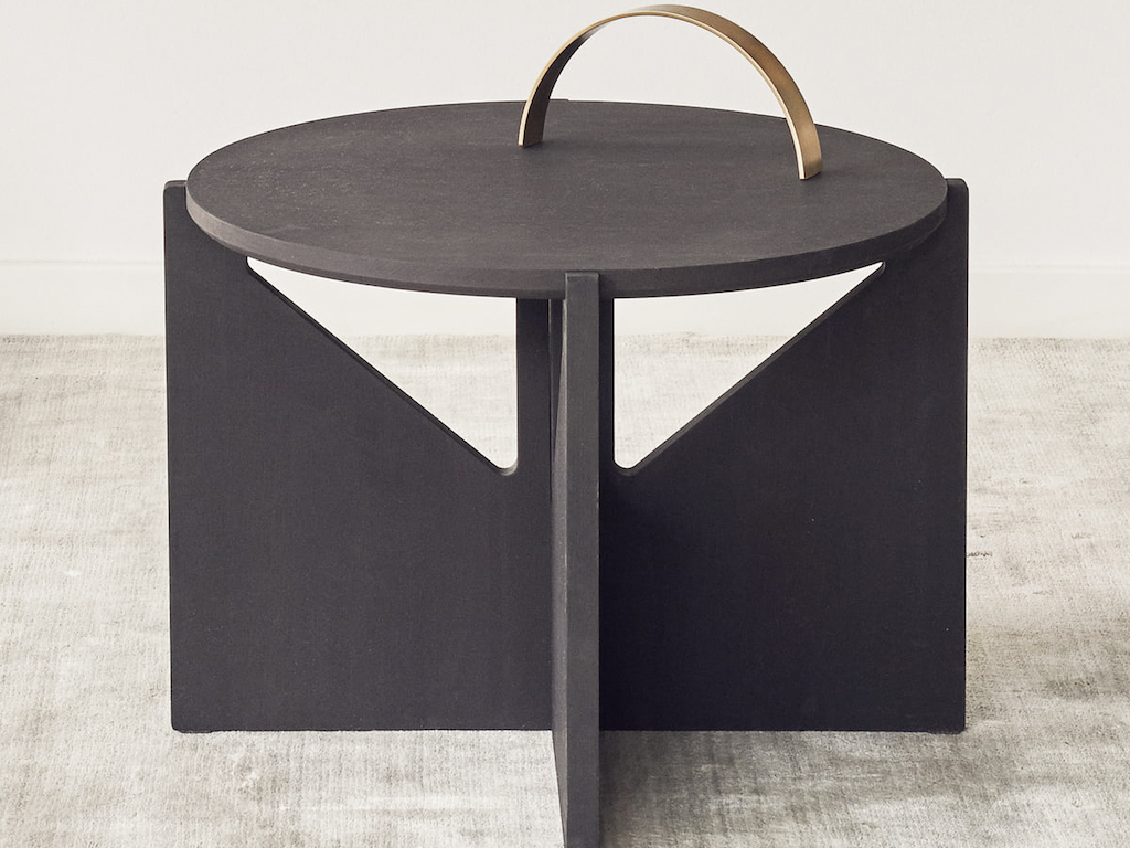 table basse design noire