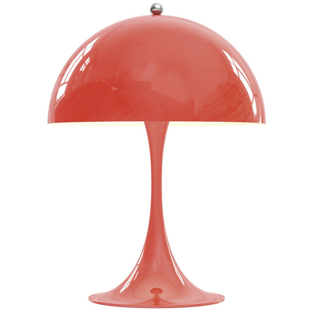 lampe rouge corail