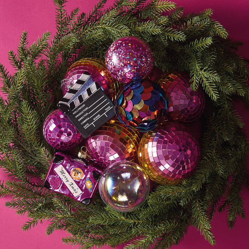 boule à facette noël