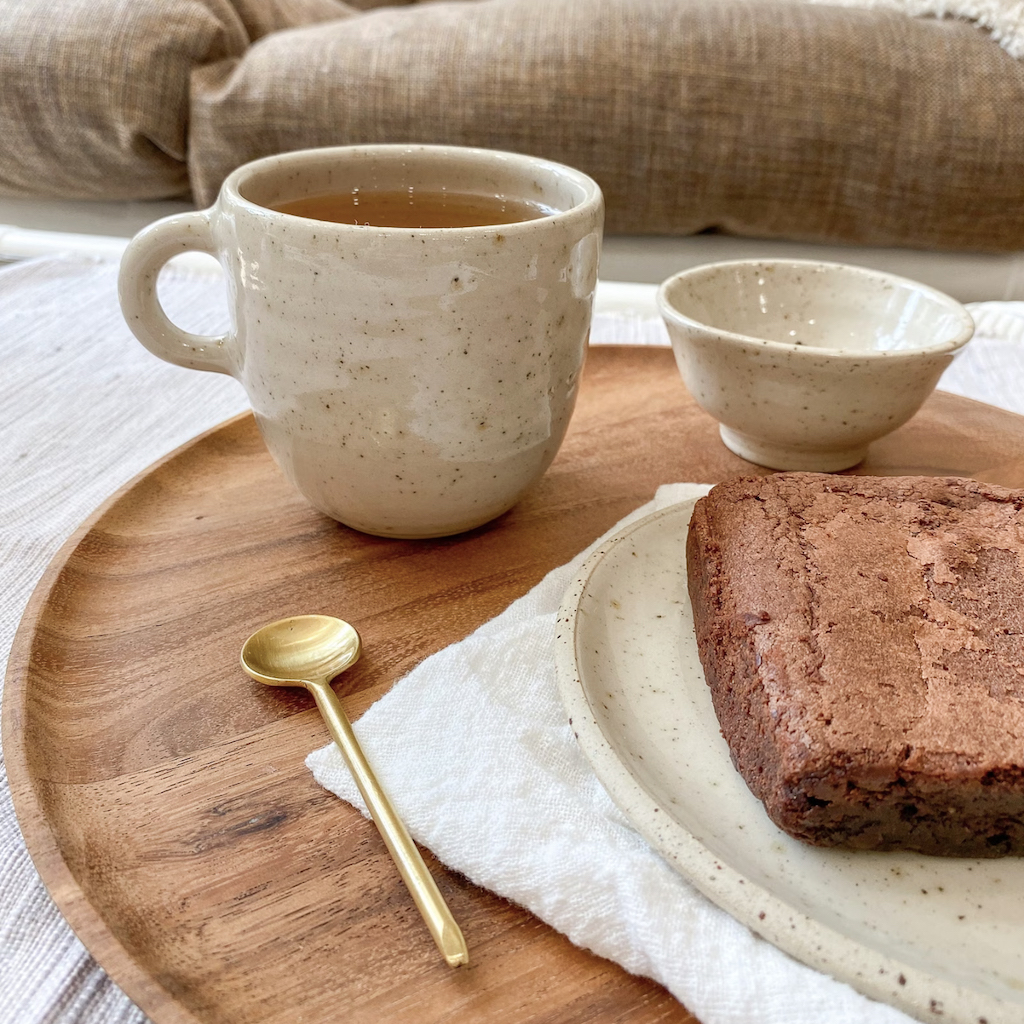 mug céramique moucheté slow déco