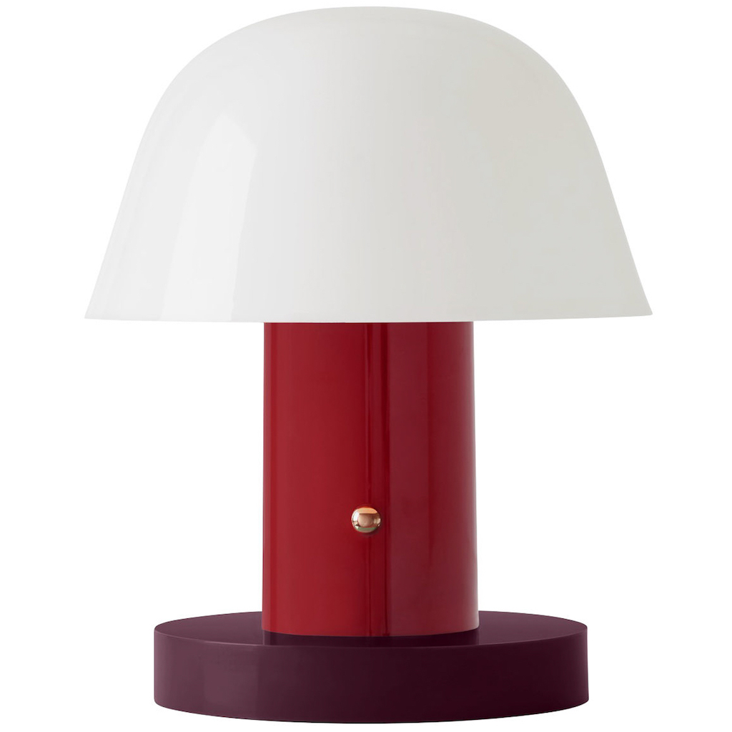 lampe rouge design