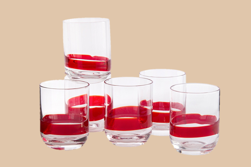 verres rouge