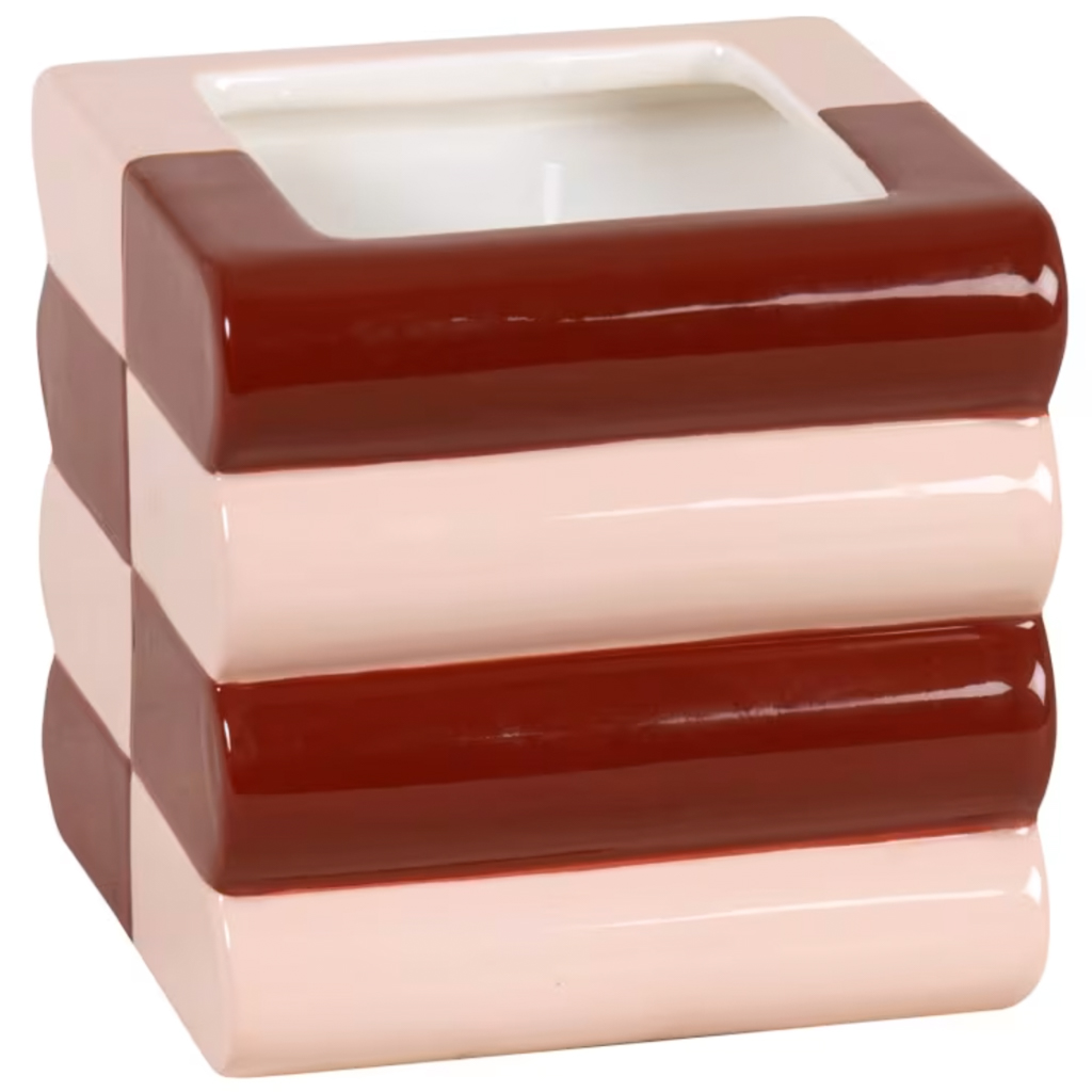 bougie parfumée à recycler en vase ou cache-pot