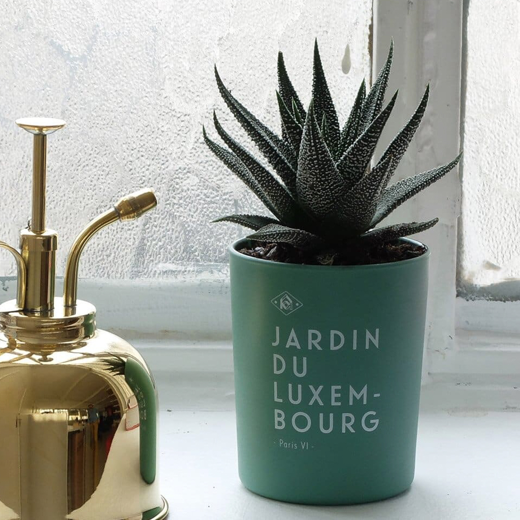 bougie parfumée en céramique à recycler