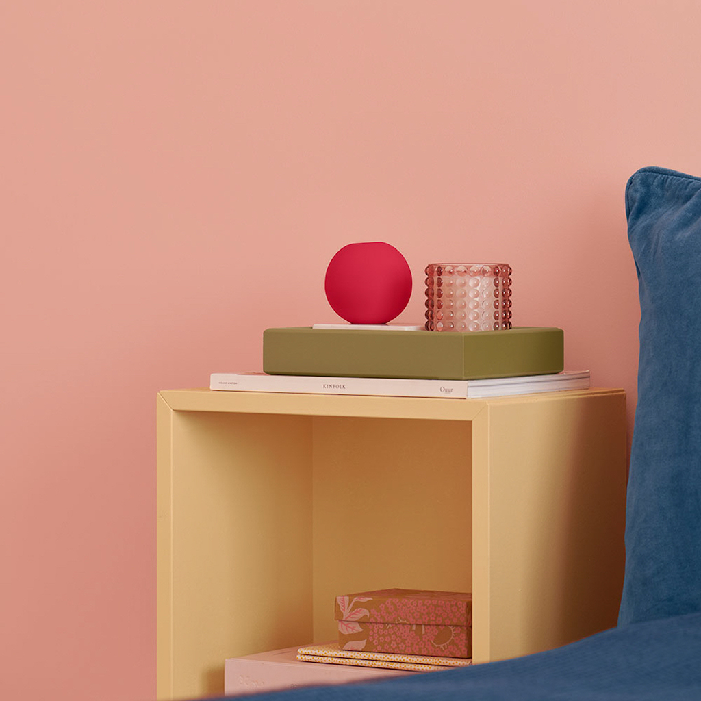 tendance déco 2024 rouge tomate