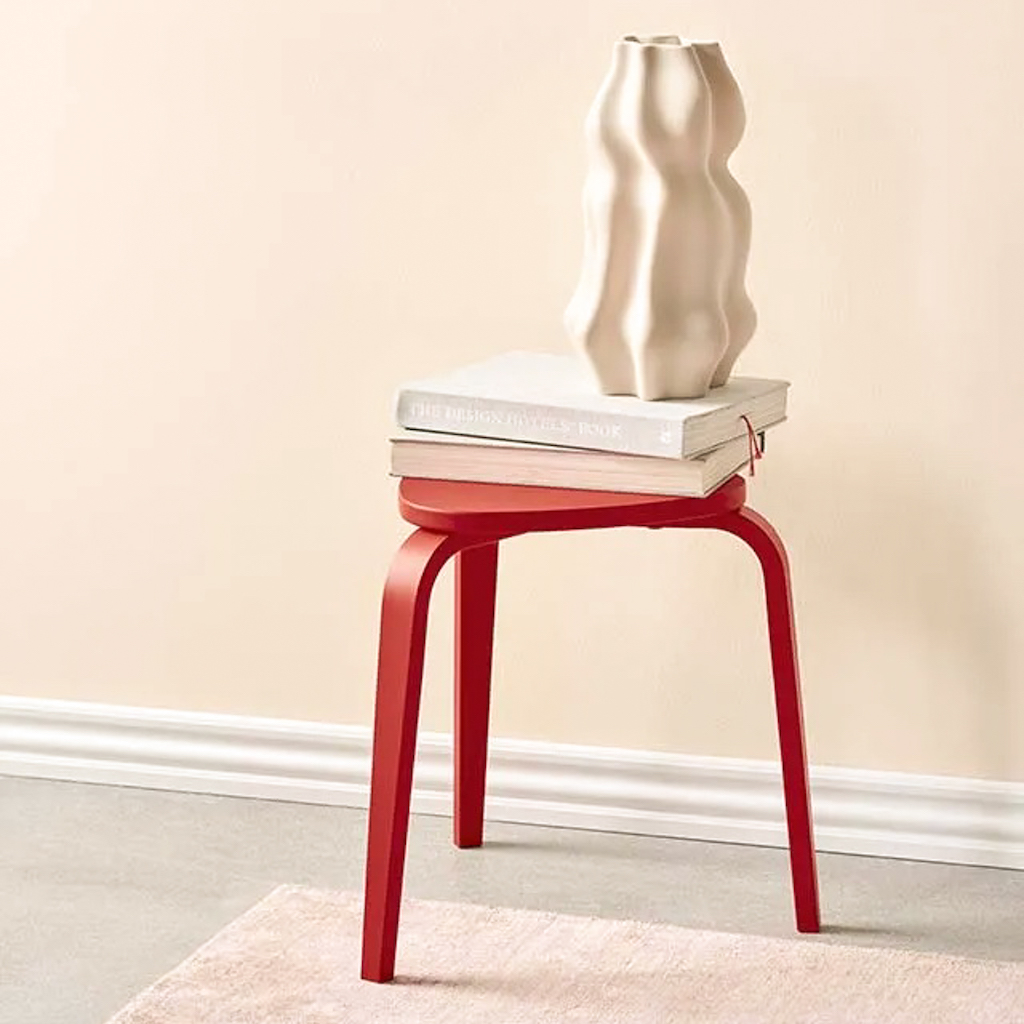 tendance déco 2024 couleur rouge tomate