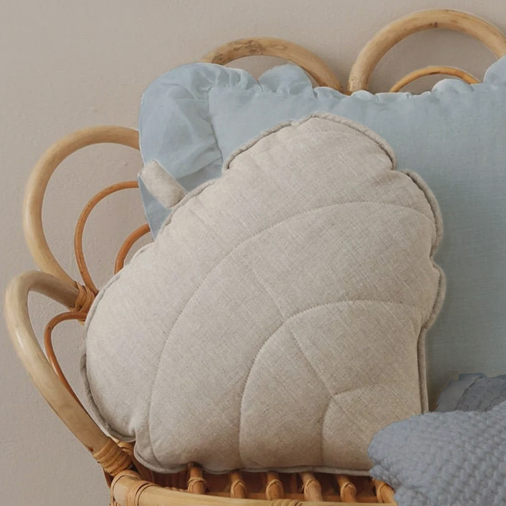chambre enfant beige et bleu ciel