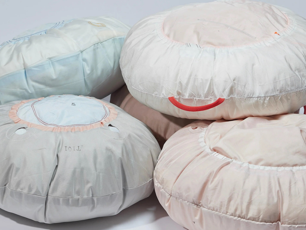 coussin en airbag recyclé