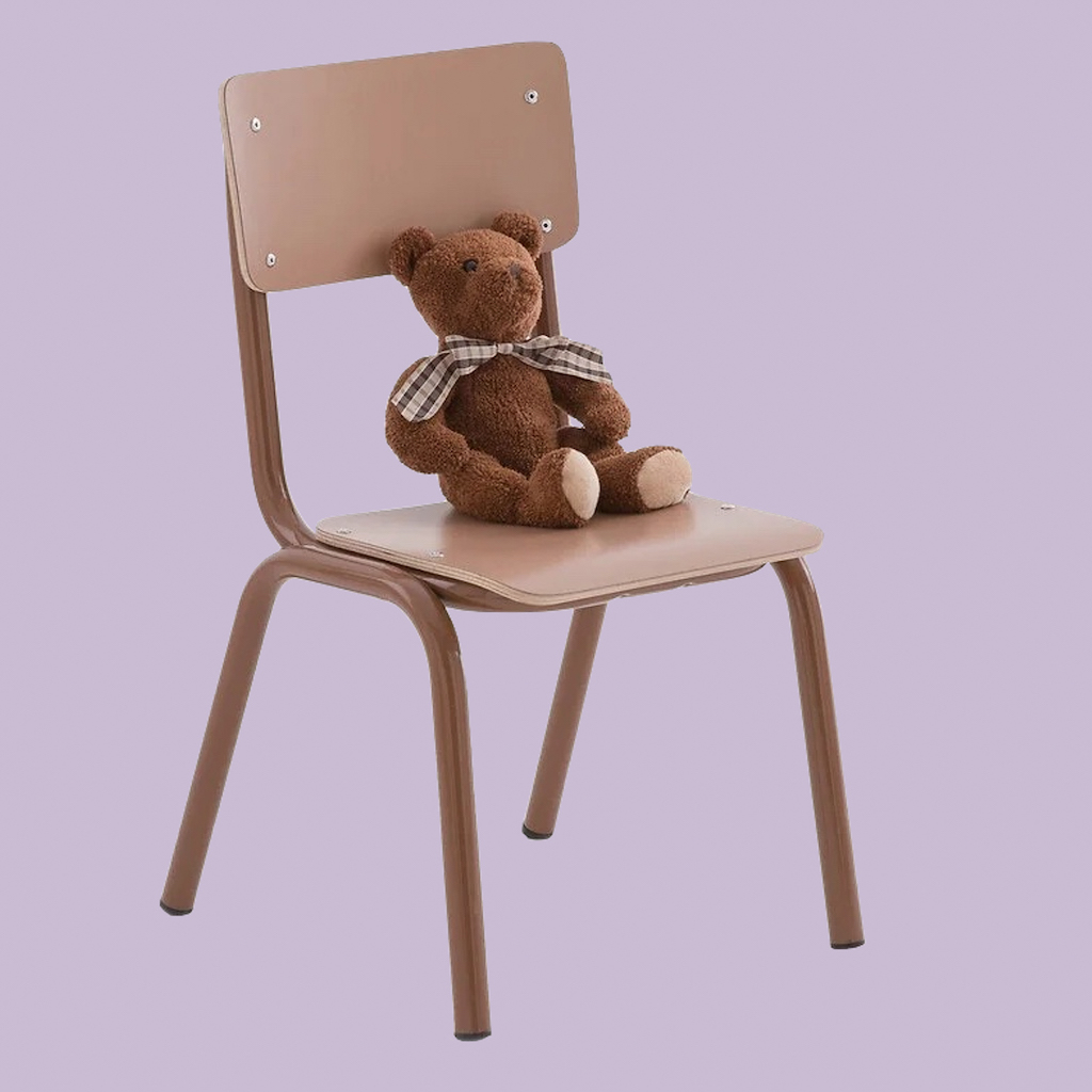 chaise enfant rose