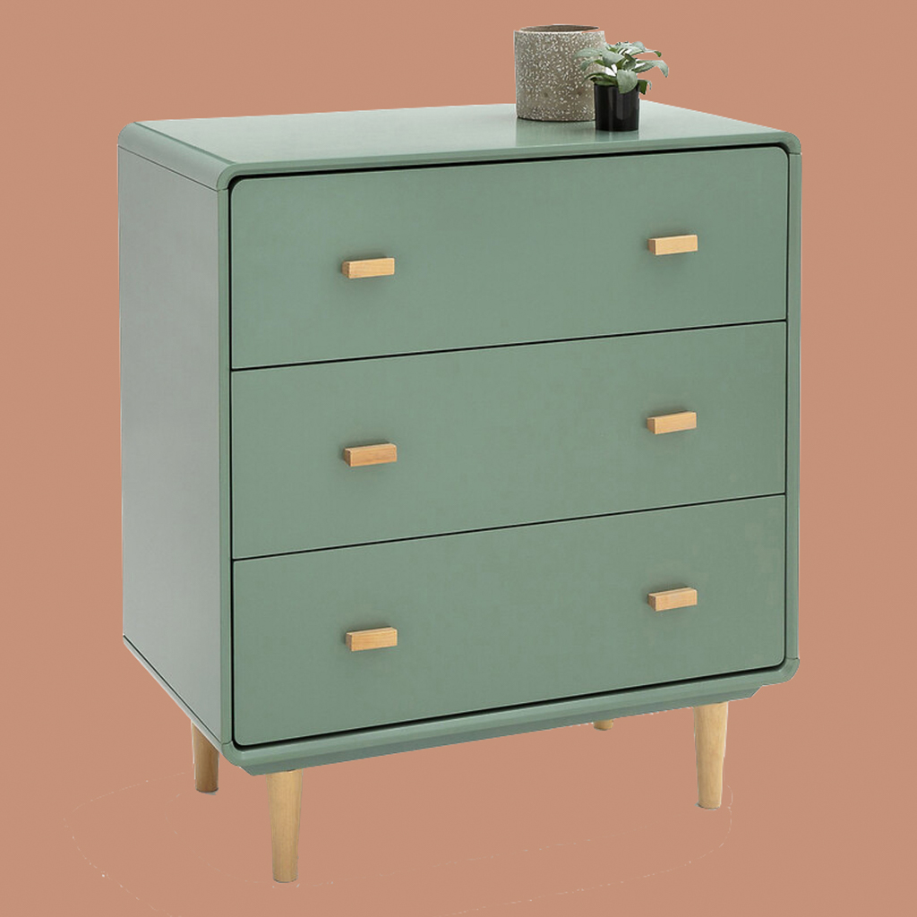 commode enfant vert