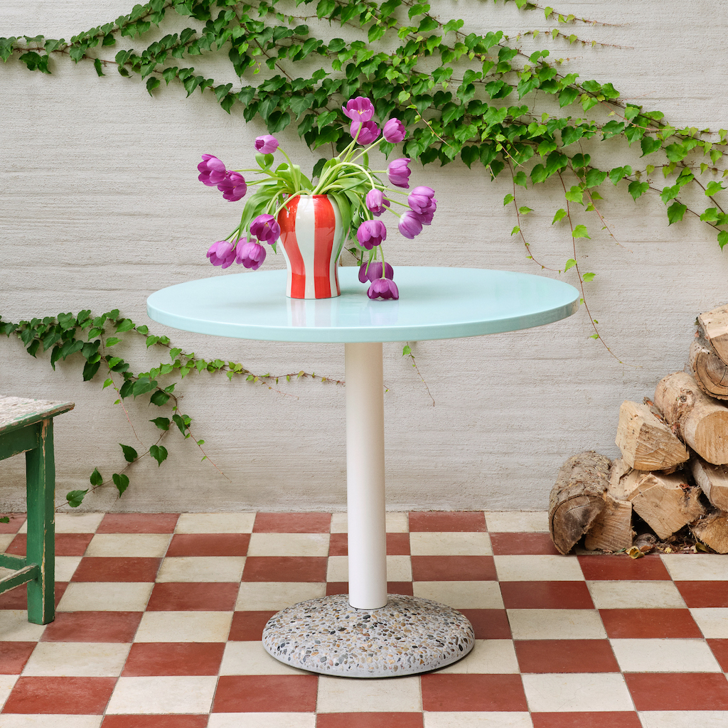 table de jardin ceramic hay