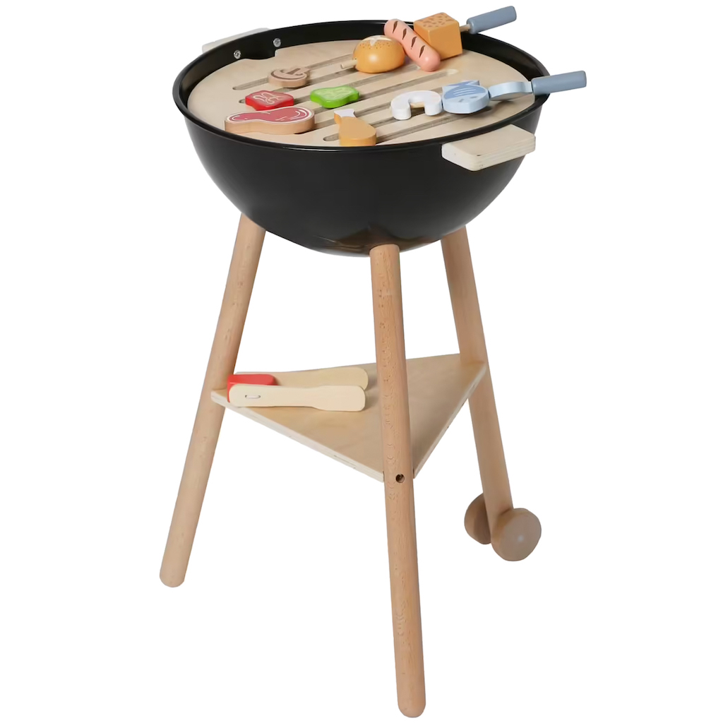 barbecue en bois enfant