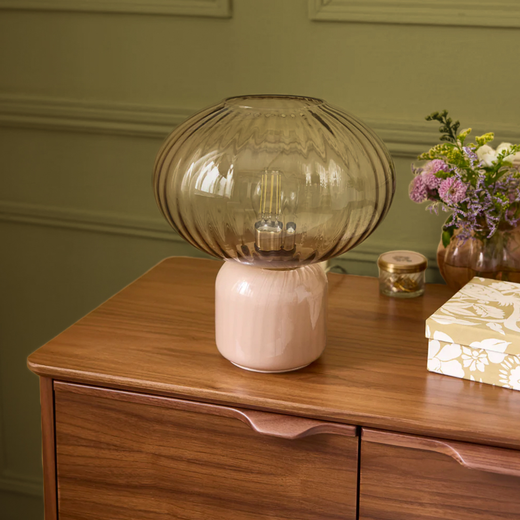 chambre adulte vert et rose