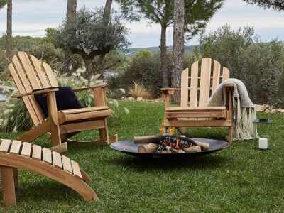brasero rond pour jardin
