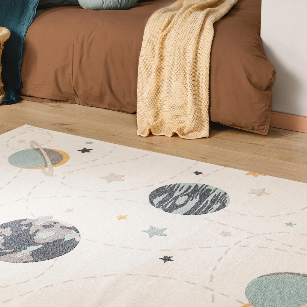 tapis enfant planètes
