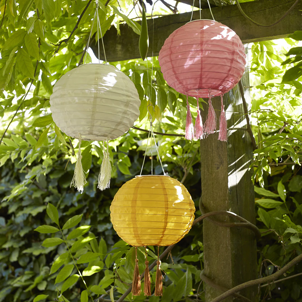 lampion solaires jardin